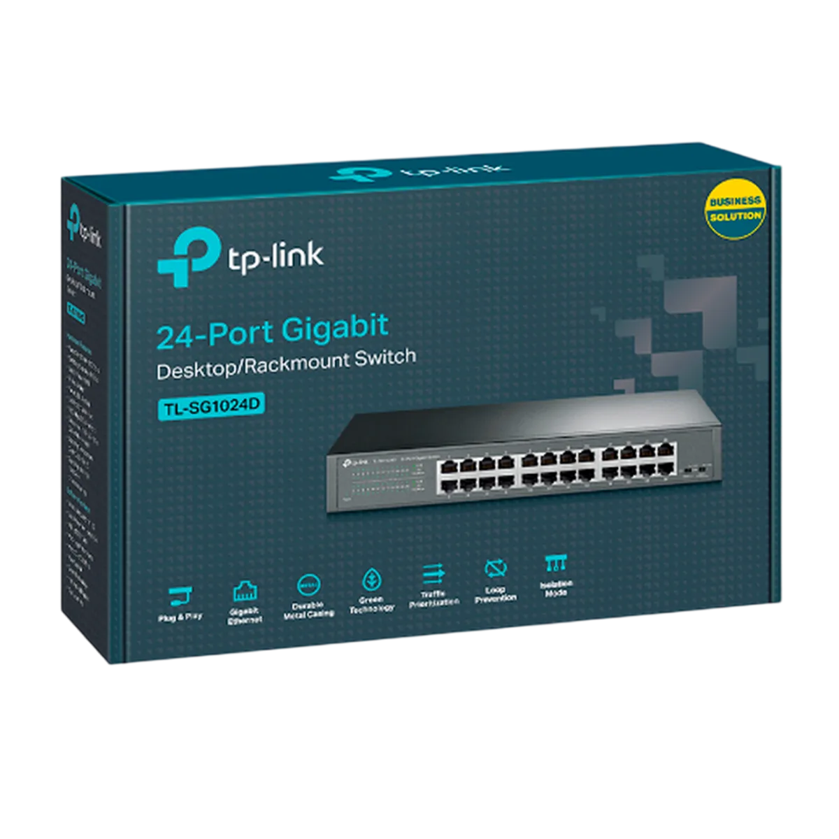 TP-Link TL-SG1024D / Неуправляемый гигабитный 24-портовый коммутатор