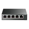 TP-Link TL-SG105MPE / Easy Smart гигабитный 5-портовый PoE-коммутатор (4 порта PoE+ и 1 порт без РоЕ)