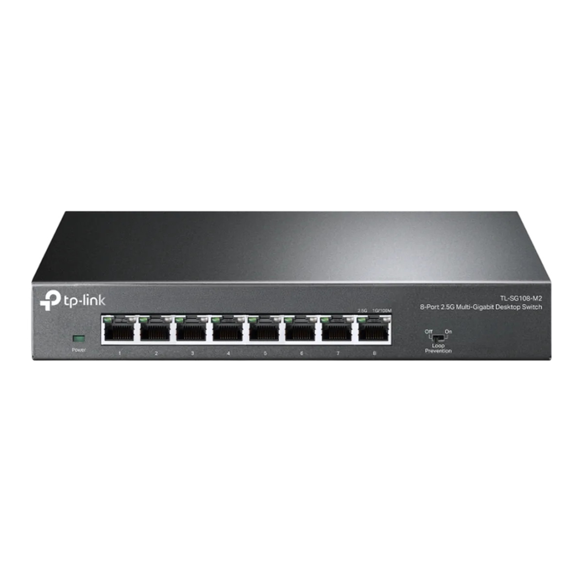 TP-Link TL-SG108-M2 / Неуправляемый мультигигабитный (2.5G) 8-портовый коммутатор