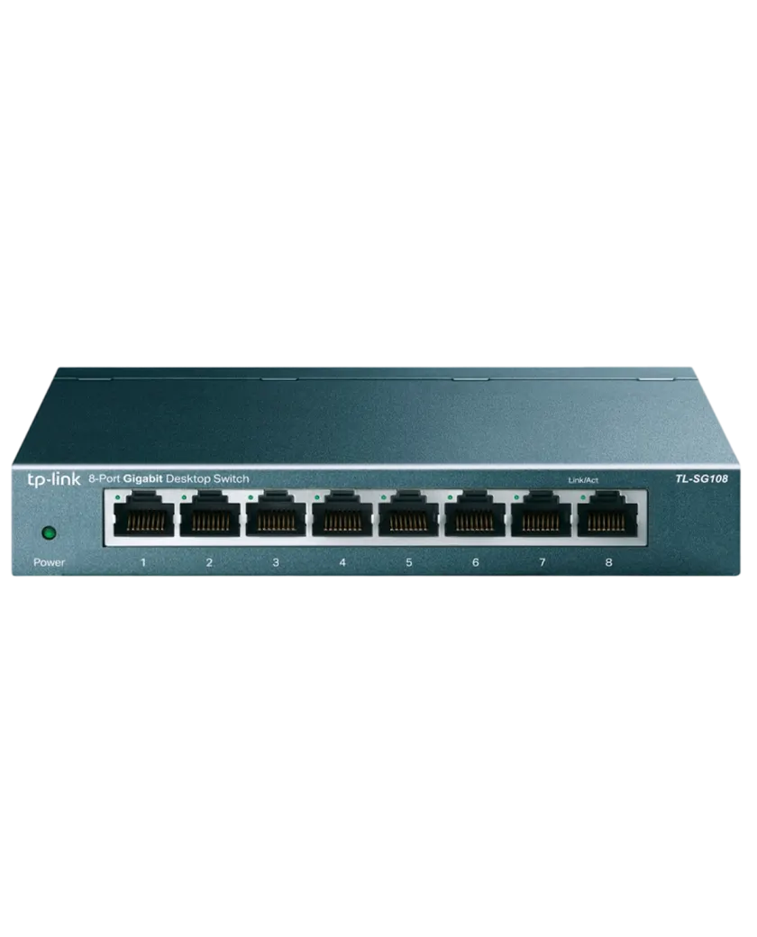 TP-Link TL-SG108 / Неуправляемый гигабитный 8-портовый коммутатор
