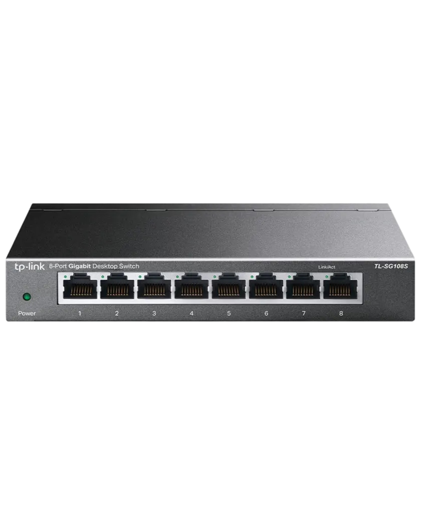 TP-Link TL-SG108S / Неуправляемый гигабитный 8-портовый коммутатор