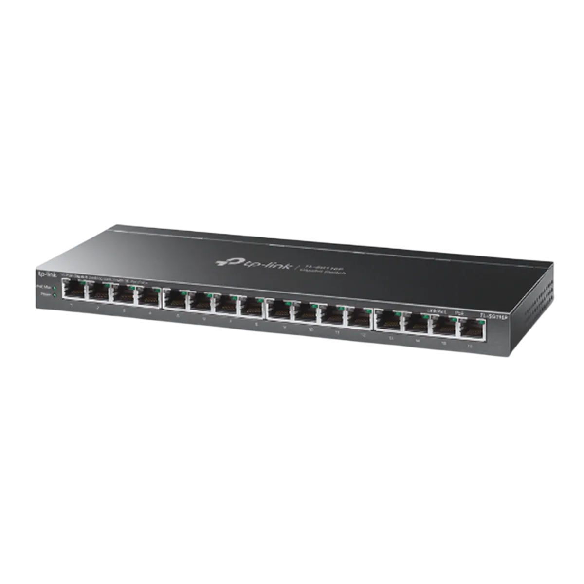 TP-Link TL-SG116P / Неуправляемый гигабитный 16-портовый PoE-коммутатор (16 портов PoE+)