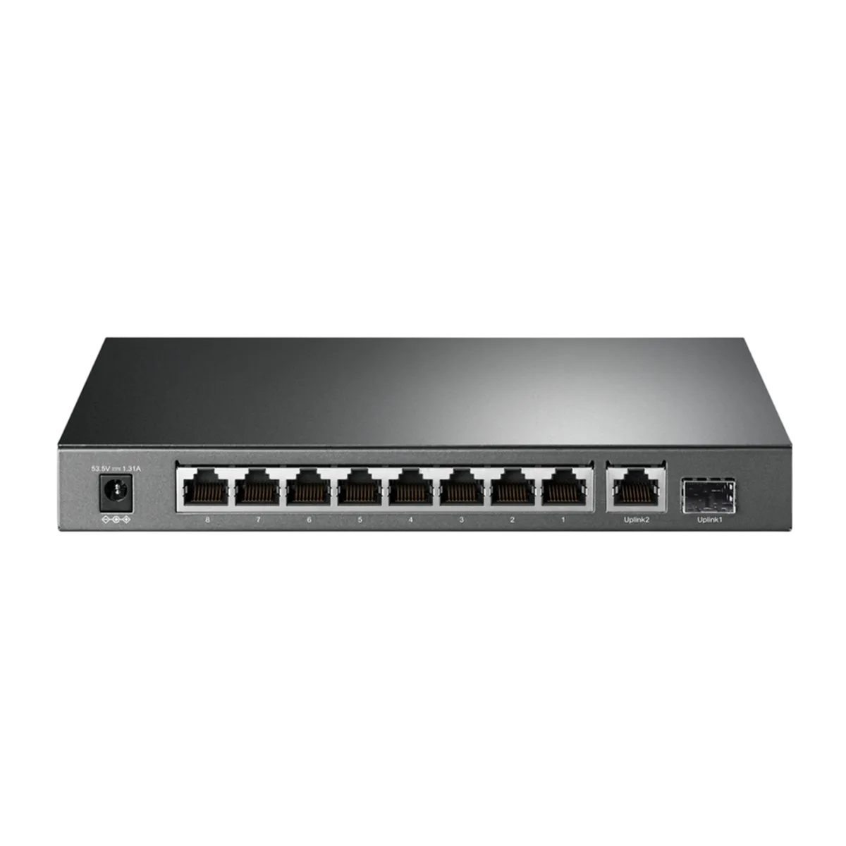 TP-Link TL-SG1210P / Неуправляемый гигабитный 10-портовый PoE-коммутатор (8 портов PoE+, 1 порт без РоЕ и 1 слот SFP)