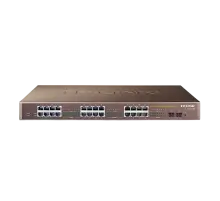 TP-Link TL-SG2224WEB / Web Smart 24-портовый гигабитный коммутатор с 2 комбинированными слотами SFP