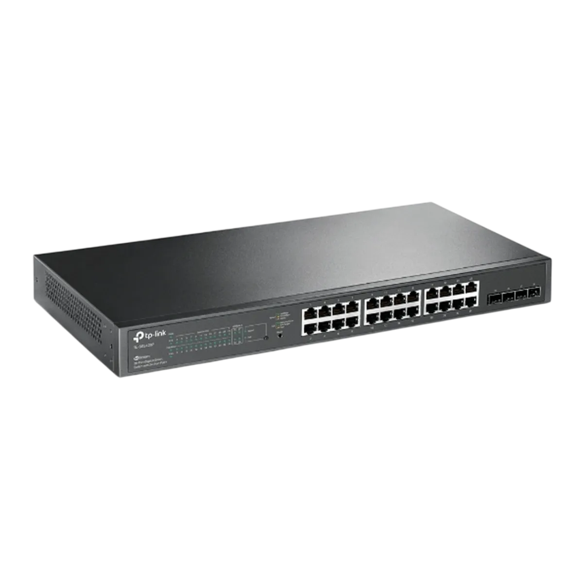TP-Link TL-SG2428P / JetStream гигабитный Smart коммутатор на 24 порта PoE+ и 4 SFP‑слота