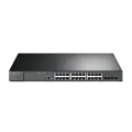 TP-Link TL-SG3428MP / JetStream 24‑портовый гигабитный управляемый РоЕ-коммутатор L2 с 4 SFP‑слотами