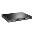 TP-Link TL-SG3452P / JetStream 48‑портовый гигабитный управляемый РоЕ-коммутатор L2+ с 4 SFP‑слотами