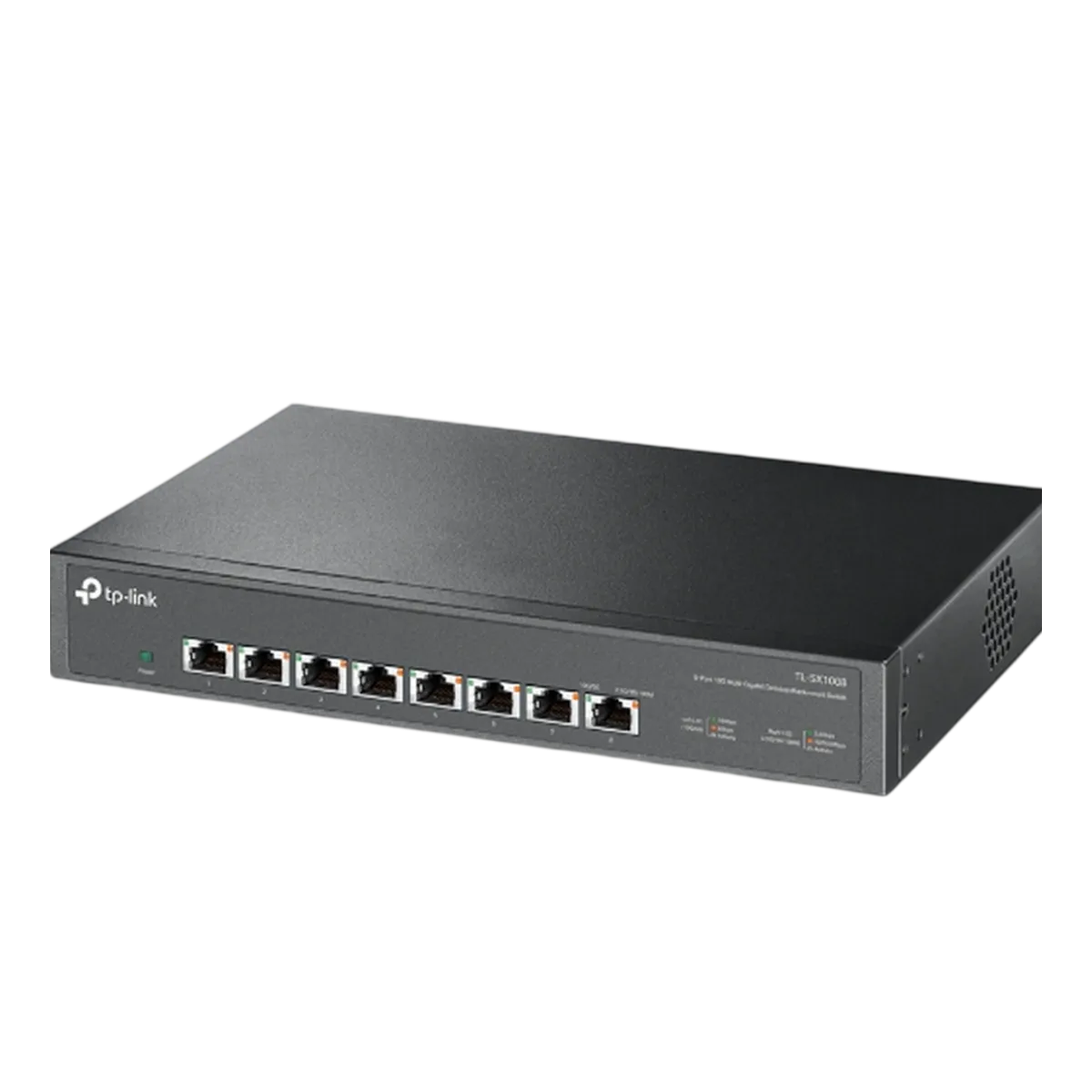 TP-Link TL-SX1008 / Неуправляемый 10-гигигабитный (10G) 8-портовый коммутатор