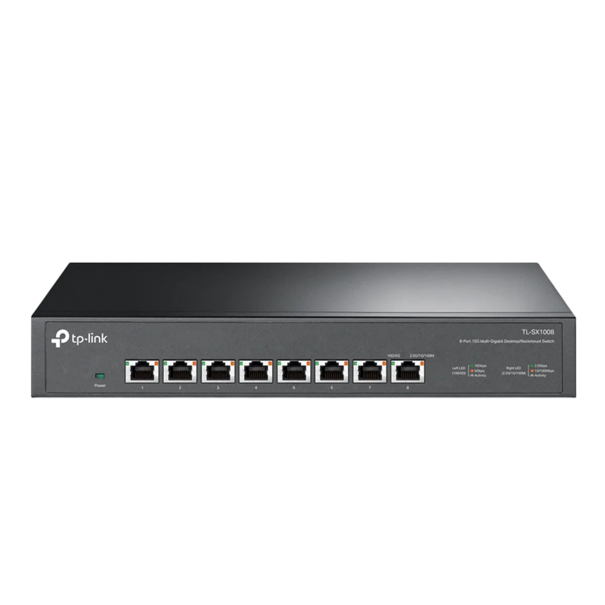 TP-Link TL-SX1008 / Неуправляемый 10-гигигабитный (10G) 8-портовый коммутатор