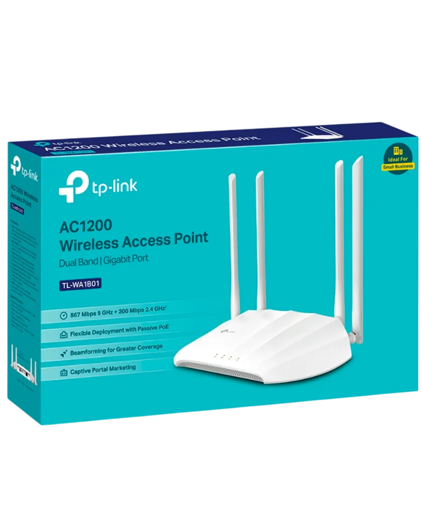 TP-Link TL-WA1801 / AX1800 Двухдиапазонная беспроводная точка доступа Wi-Fi 6