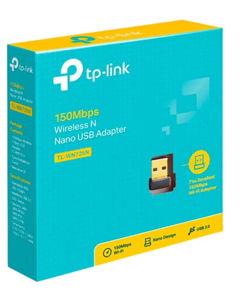 TP-Link TL-WN725N / N150 Беспроводной Nano USB-адаптер
