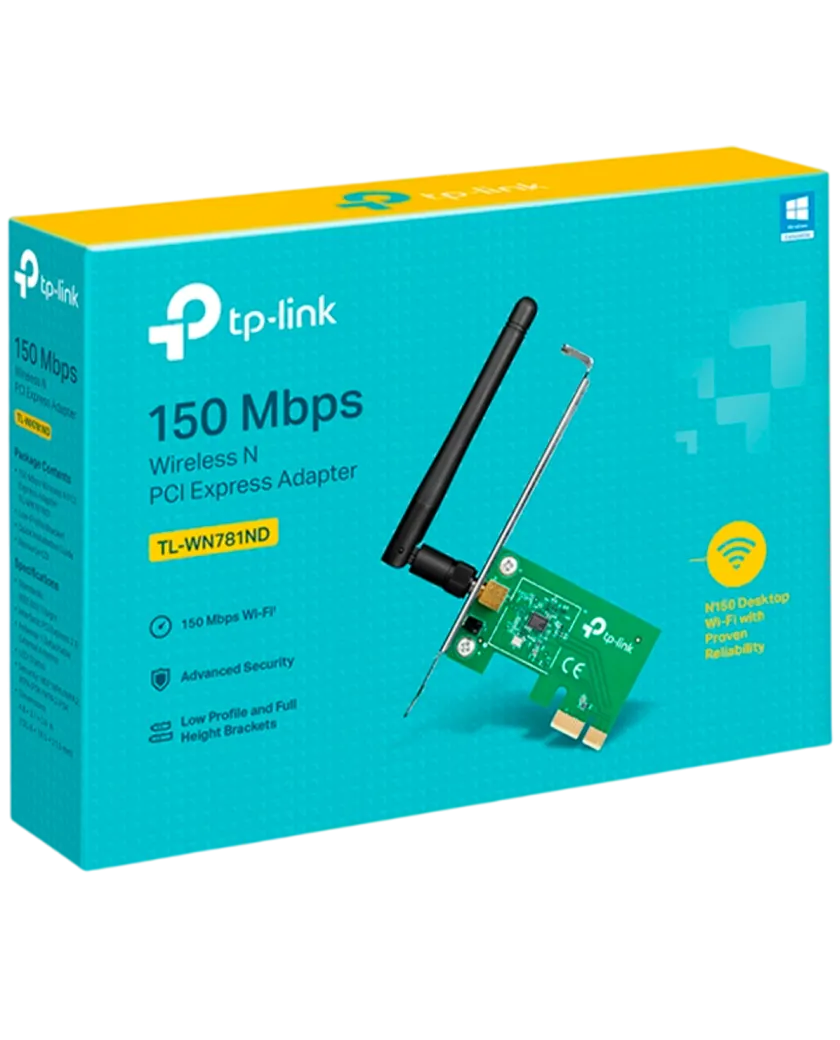 TP-Link TL-WN781ND / N150 Беспроводной PCI Express-адаптер