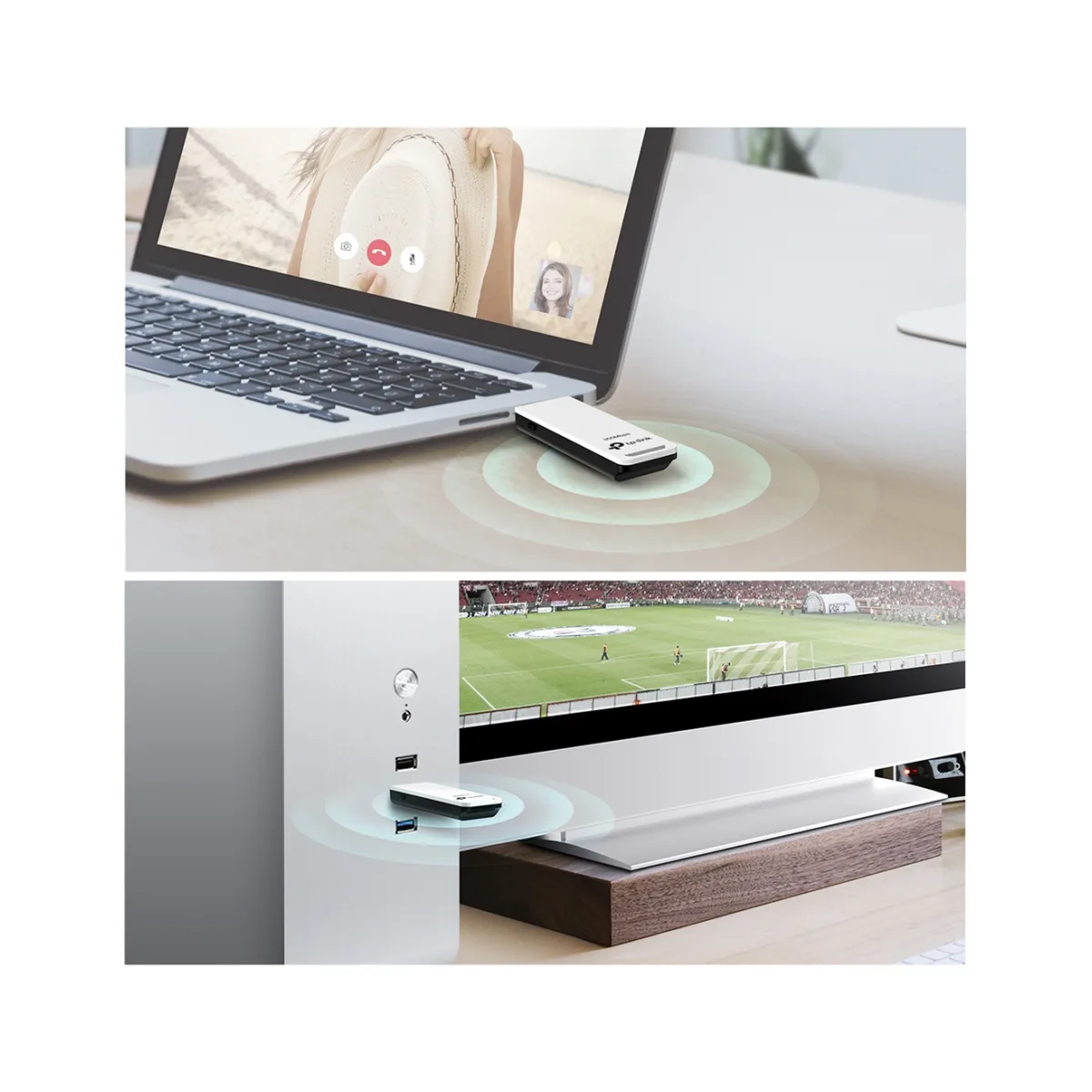 TP-Link TL-WN821N / N300 Беспроводной USB-адаптер
