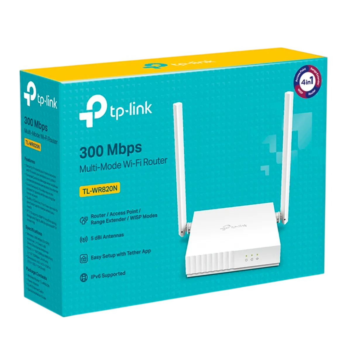 TP-Link TL-WR820N / N300 Многорежимный беспроводной маршрутизатор