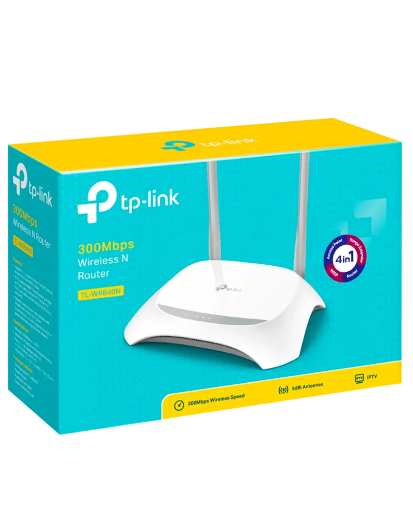 TP-Link TL-WR840N / N300 Беспроводной маршрутизатор