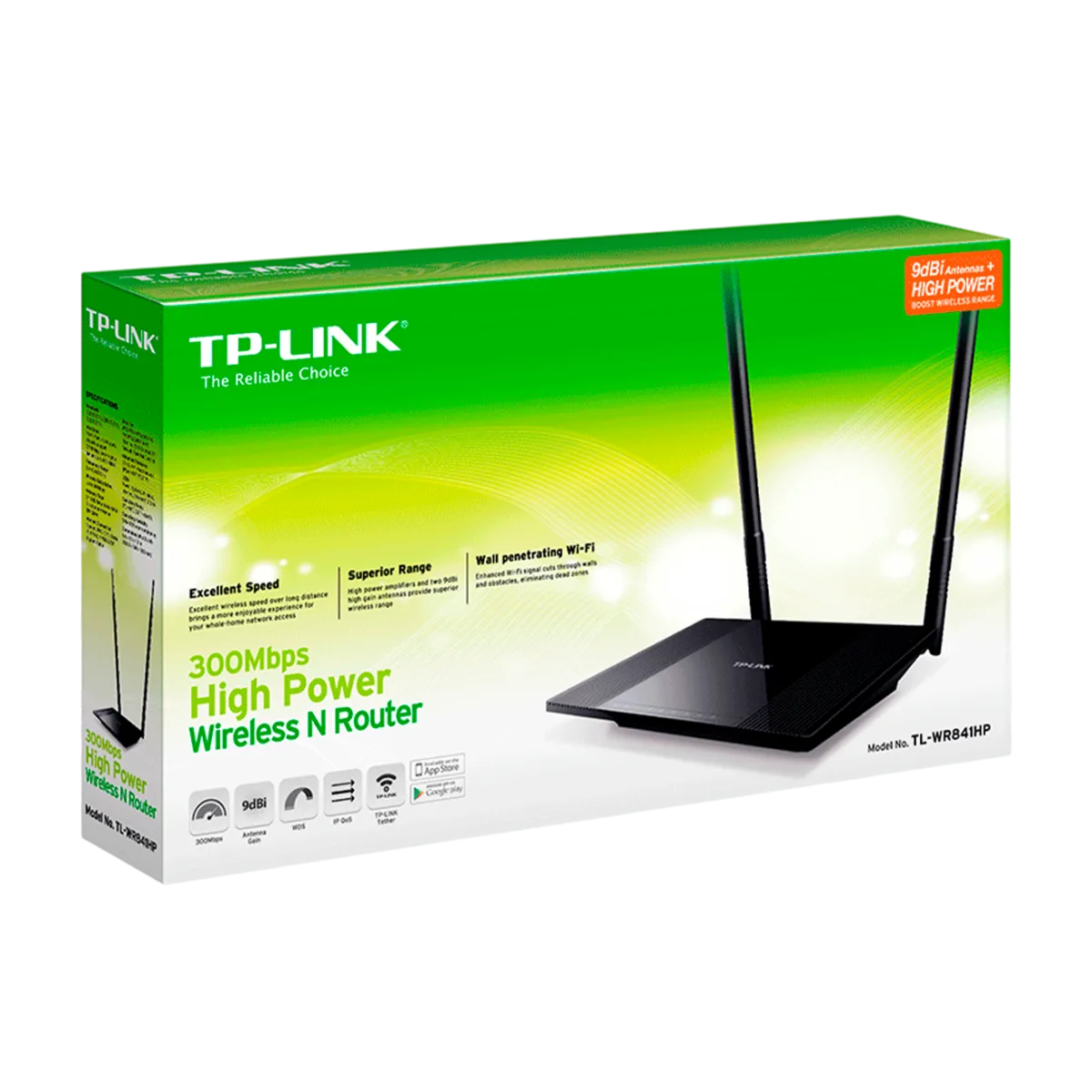 TP-Link TL-WR841HP / Высокомощный беспроводной маршрутизатор со скоростью передачи данных до 300 Мбит/с