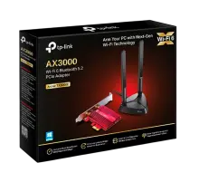 TP-Link Archer TX3000E / AX3000 Двухдиапазонный беспроводной PCIe-адаптер Wi-Fi 6 с поддержкой Bluetooth 5.0