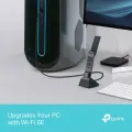 TP-Link Archer TXE50UH / AXE3000 Трехдиапазонный беспроводной USB-адаптер высокого усиления Wi-Fi 6E