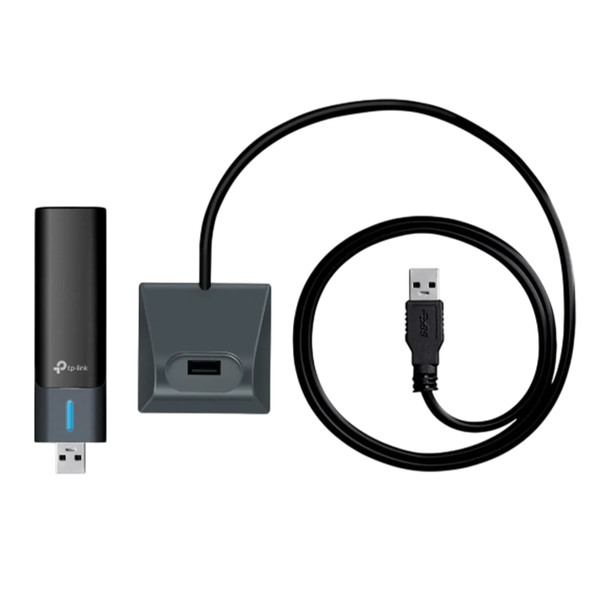 TP-Link Archer TXE50UH / AXE3000 Трехдиапазонный беспроводной USB-адаптер высокого усиления Wi-Fi 6E