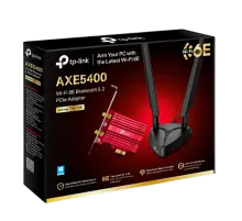 TP-Link Archer TXE75E / AXE5400 Треххдиапазонный беспроводной PCIe-адаптер Wi-Fi 6E с поддержкой Bluetooth 5.3