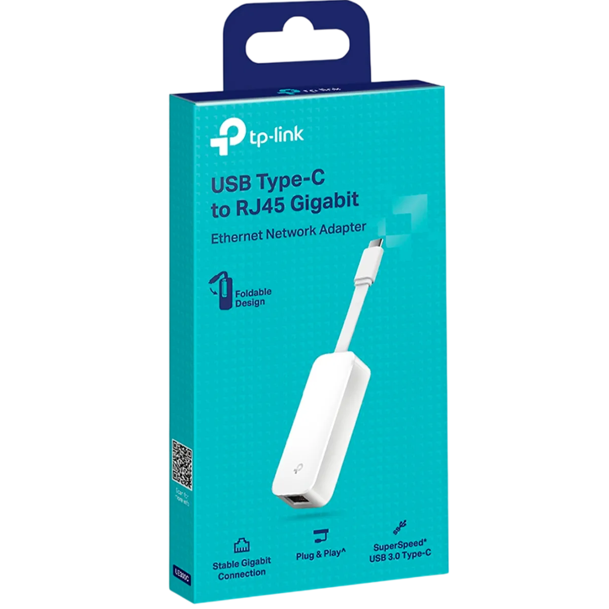 TP-Link UE300C / Сетевой адаптер USB Type C / Gigabit Ethernet