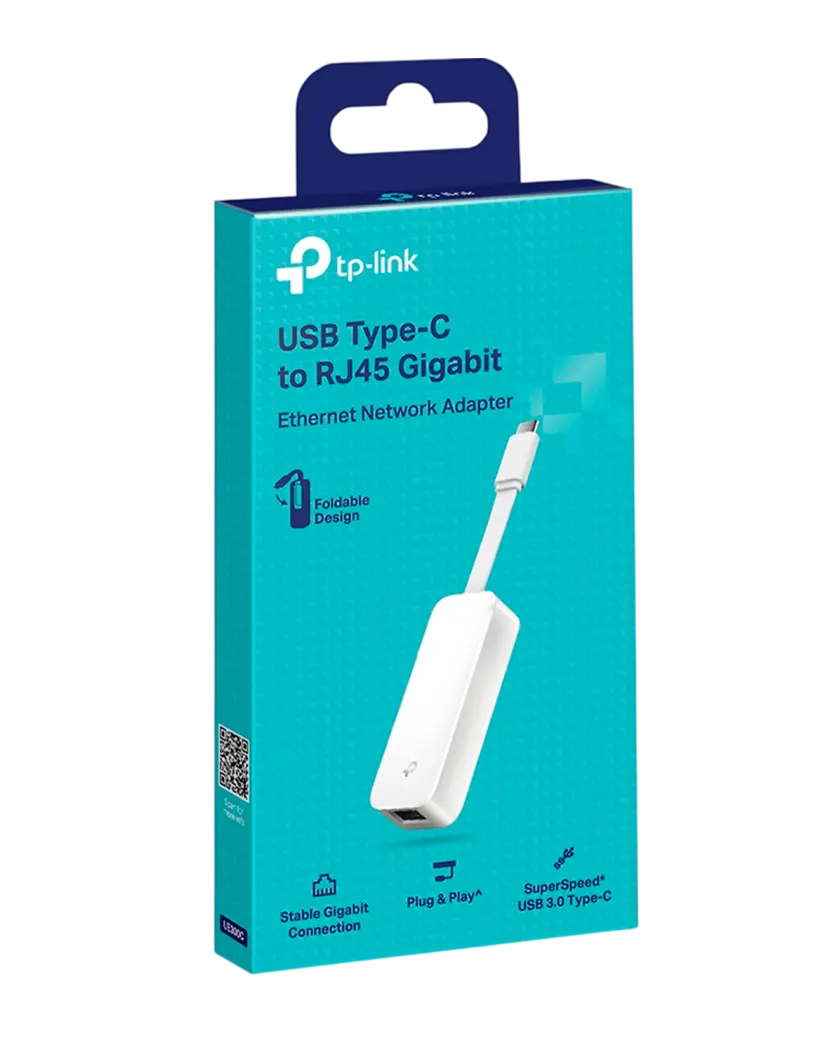 TP-Link UE300C / Сетевой адаптер USB Type C / Gigabit Ethernet