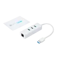 TP-Link UE330 / 3-портовый концентратор USB 3.0 с гигабитным Ethernet-адаптером