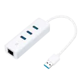 TP-Link UE330 / 3-портовый концентратор USB 3.0 с гигабитным Ethernet-адаптером