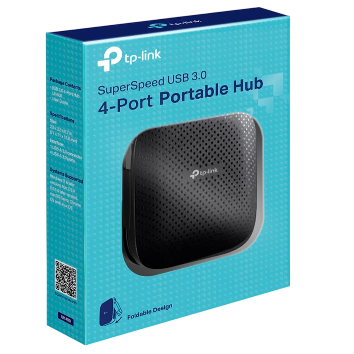 TP-Link UH400 / HUB 4-портовый портативный USB 3.0