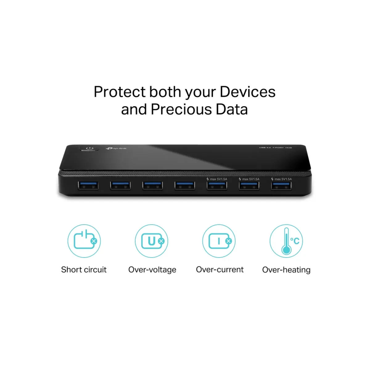 TP-Link UH700 / HUB 7-портовый USB 3.0