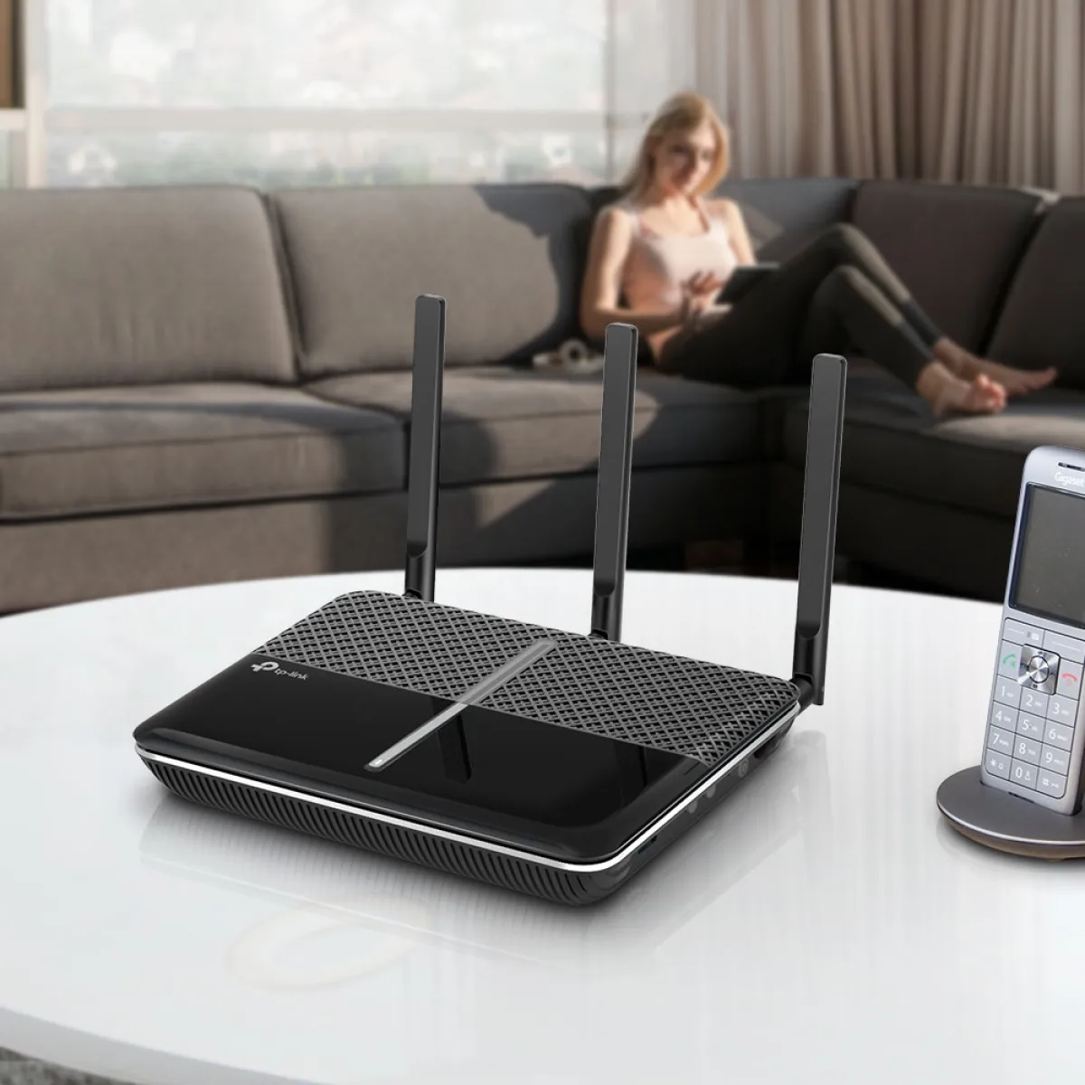 TP-Link Archer VR2100 / AC2100 Беспроводной гигабитный MU-MIMO маршрутизатор со встроенным модемом VDSL/ADSL2+