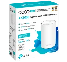 TP-Link Deco X50-DSL (3-pack) / AX3000 Mesh-система Wi-Fi 6 с VDSL-модемом