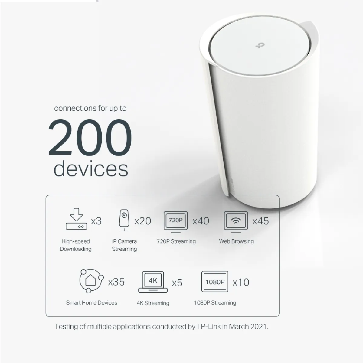 TP-Link Deco X73-DSL (1-pack) / AX5400 Mesh-система с поддержкой Wi-Fi 6