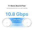TP-Link Deco XE200 (1-pack) / AXE11000 Mesh Wi-Fi 6E система для всего дома