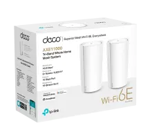 TP-Link Deco XE200 (2-pack) / AXE11000 Mesh система Wi-Fi 6E 