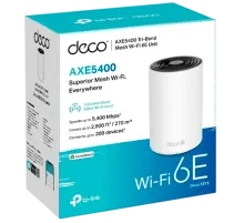 TP-Link Deco XE75 (1-pack) / AXE5400 Трехдиапазонная Mesh-система Wi-Fi 6E