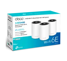 TP-Link Deco XE75 (3-pack) / AXE5400 Трехдиапазонная Mesh-система Wi-Fi 6E