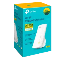 TP-Link RE200 / AC750 Двухдиапазонный усилитель сигнала Wi-Fi 5 с поддержкой Mesh