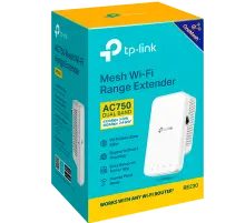 TP-Link RE230 / AC750 Двухдиапазонный усилитель сигнала Wi-Fi 5 с поддержкой Mesh