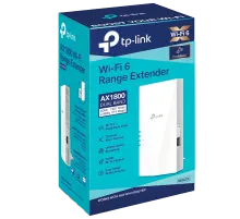TP-Link RE600X / AX1800 Двухдиапазонный усилитель сигнала Wi-Fi 6 с поддержкой Mesh