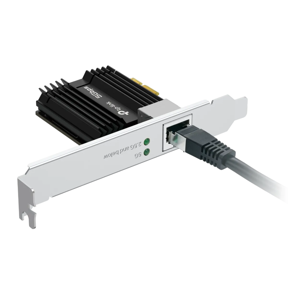 TP-Link TX301 / 5GBASE-T Сетевой адаптер PCIe 3.1 x1 с Ethernet 5 Гбит/с и RJ45