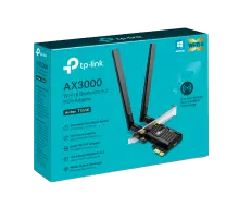 TP-Link Archer TX55E / AX3000 Двухдиапазонный беспроводной PCI Express адаптер Wi-Fi 6 с поддержкой Bluetooth 5.2