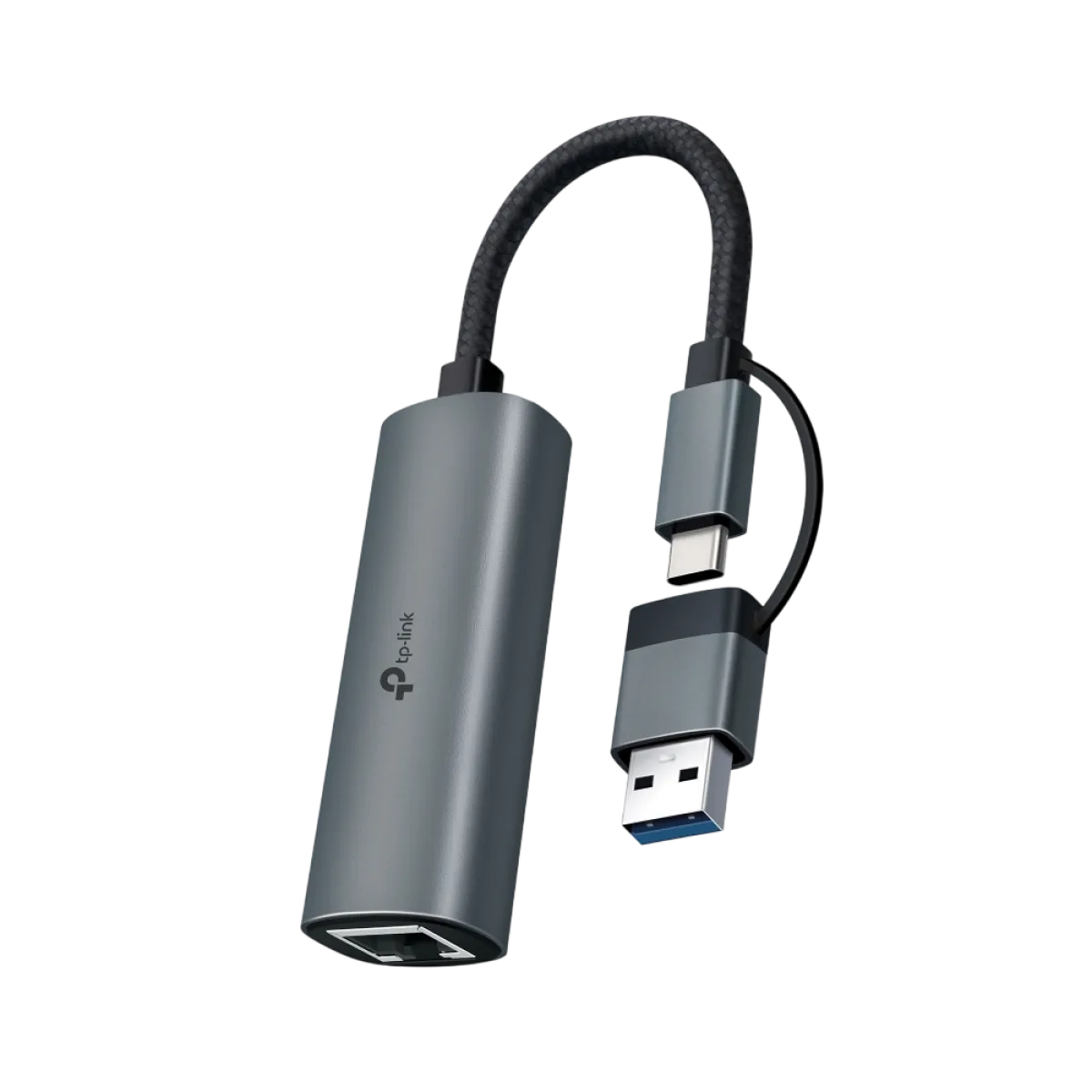 TP-Link UE310C / USB 3.0 Type-C/Type-A Сетевой адаптер Gigabit Ethernet 1000 Мбит/с с RJ45