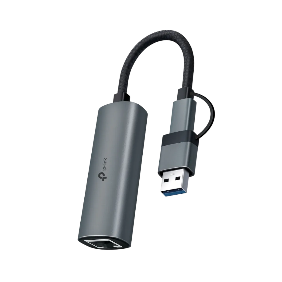 TP-Link UE310C / USB 3.0 Type-C/Type-A Сетевой адаптер Gigabit Ethernet 1000 Мбит/с с RJ45