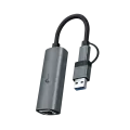 TP-Link UE310C / USB 3.0 Type-C/Type-A Сетевой адаптер Gigabit Ethernet 1000 Мбит/с с RJ45