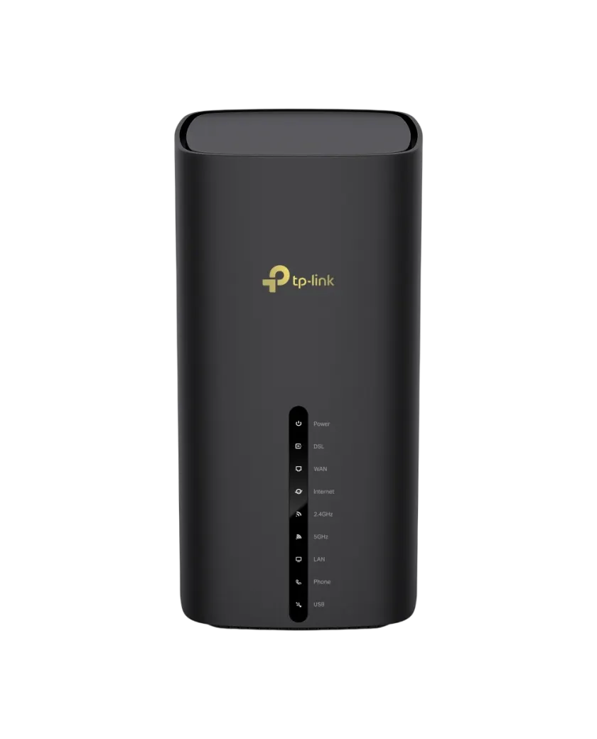 TP-Link VB433v / BE7200 Двухдиапазонный VDSL/G.fast VoIP-модем-роутер Wi-Fi 7 с 2.5GbE, MLO и EasyMesh