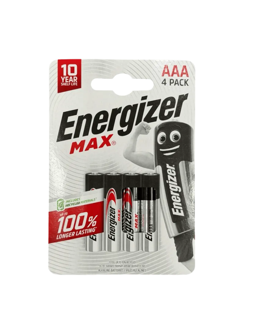Батарейки Energizer Max AAA 4шт