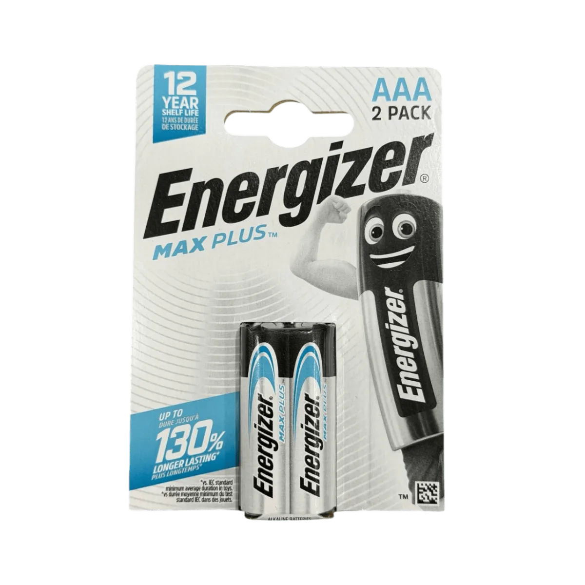 Батарейки Energizer Max Plus AAA 2шт