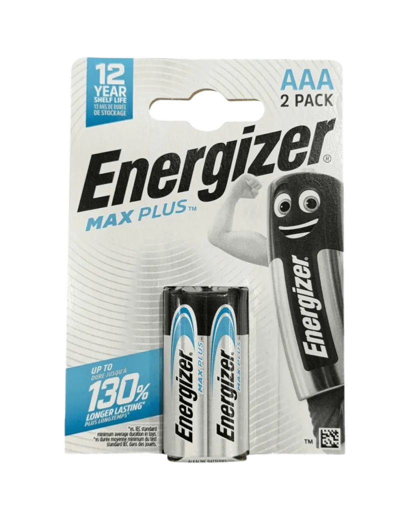 Батарейки Energizer Max Plus AAA 2шт