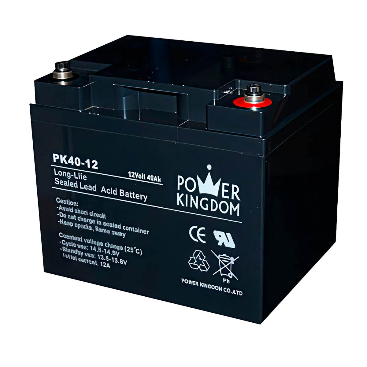 Аккумуляторные батареи для ИБП (UPS) 12V/40Ah / Power Kindom  